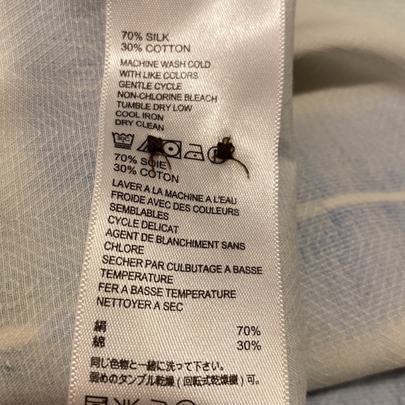 Tommy Bahama Silk Button-Up Short Sleeves Large - Picture 7 of 9